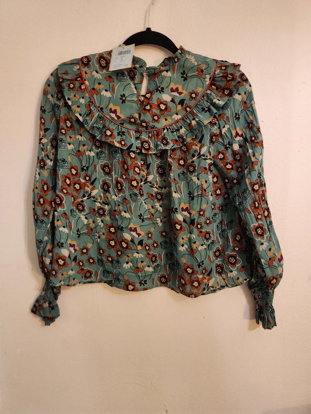 Pili Carrera NWT Blouse Only Size 12 Girl